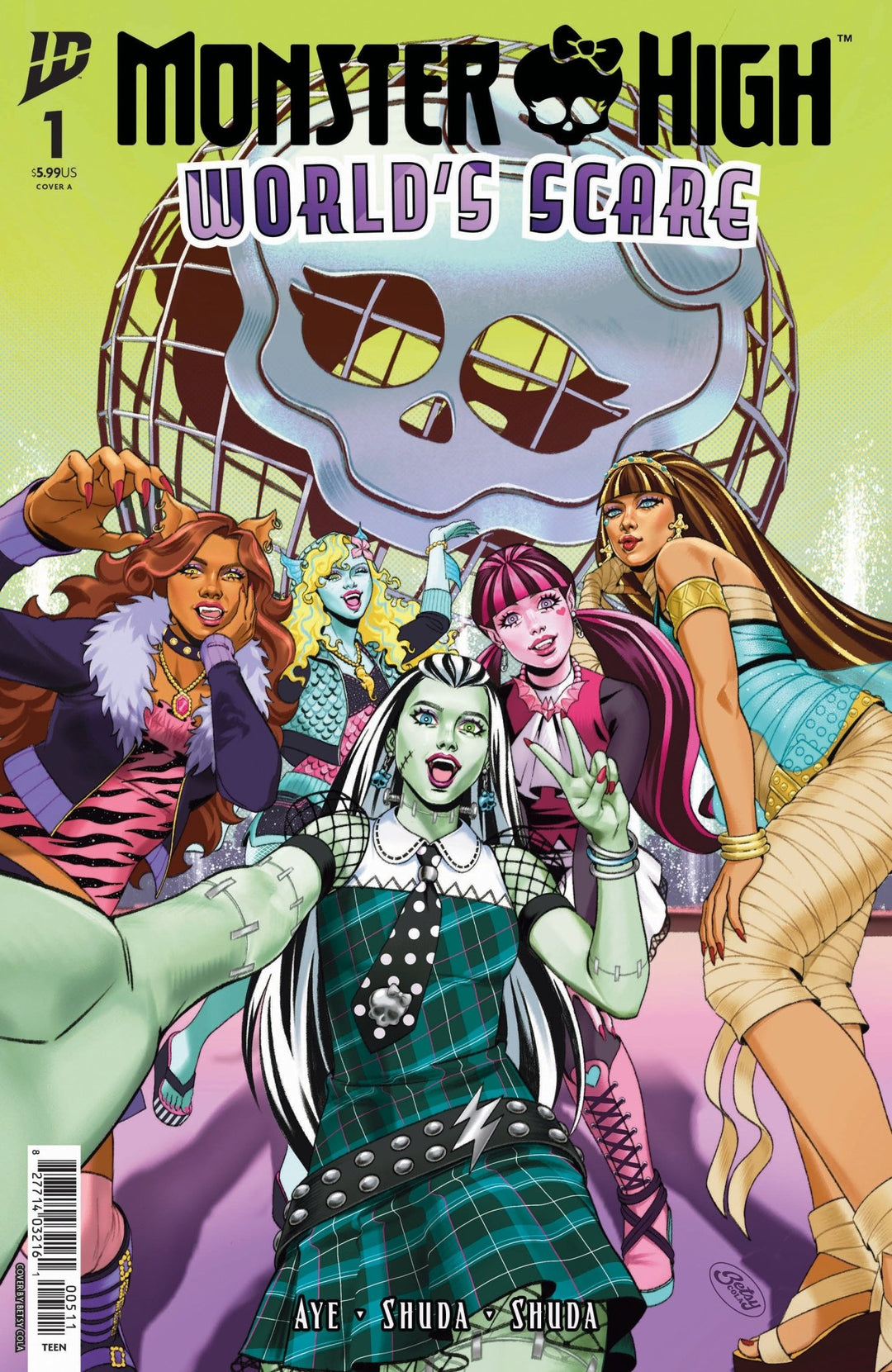 Monster High: World'S Scare 1 Cover A (Cola) - gabescaveccc