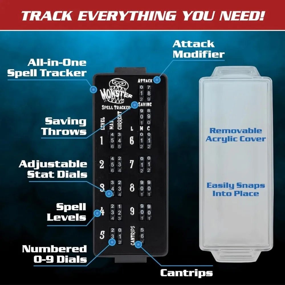 Monster RPG Spell Tracker - gabescaveccc