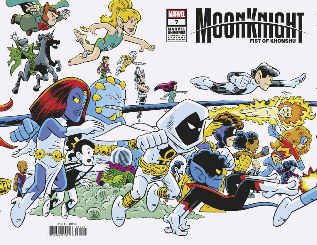 Moon Knight: Fist Of Khonshu #7 Chris Giarrusso Marvel Universe Connecting Wrap Variant I - gabescaveccc