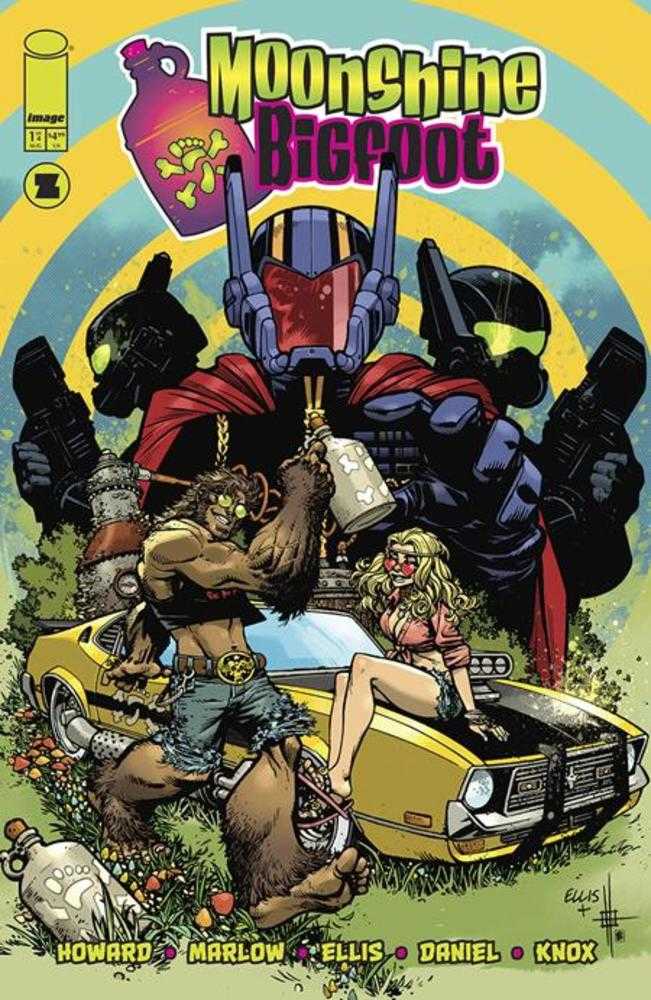 Moonshine Bigfoot #1 (Of 4) Cover A Zach Howard & Nelson Daniel - gabescaveccc