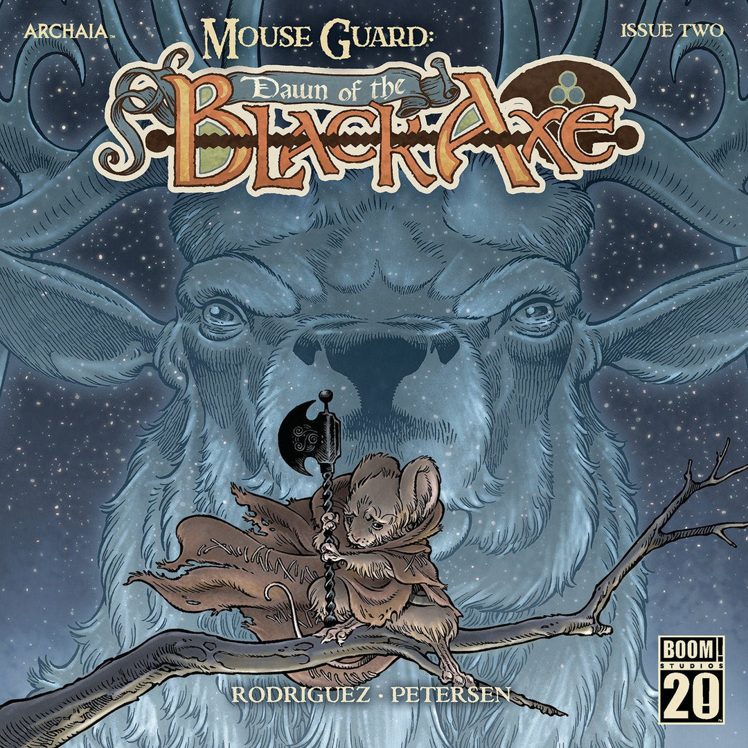 Mouse Guard: Dawn Of The Black Axe #2 A Main (Dressed, RodríGuez) - gabescaveccc