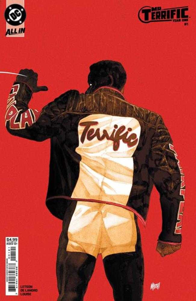 Mr Terrific Year One 1 (Of 6) Cover B Mitch Gerads Card Stock Variant - gabescaveccc