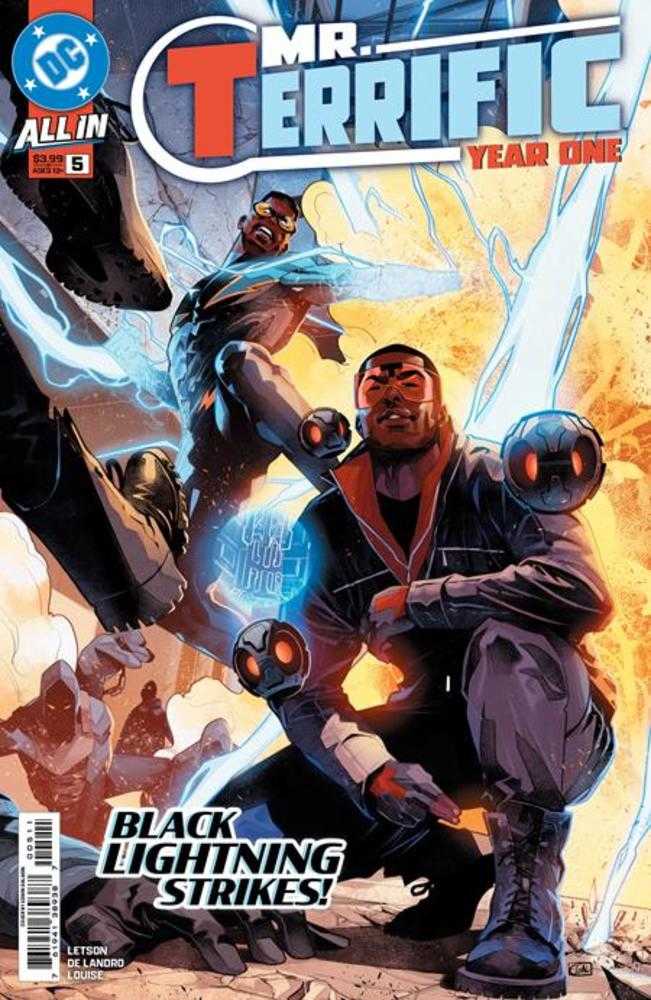 Mr Terrific Year One 5 (Of 6) Cover A Edwin Galmon - gabescaveccc