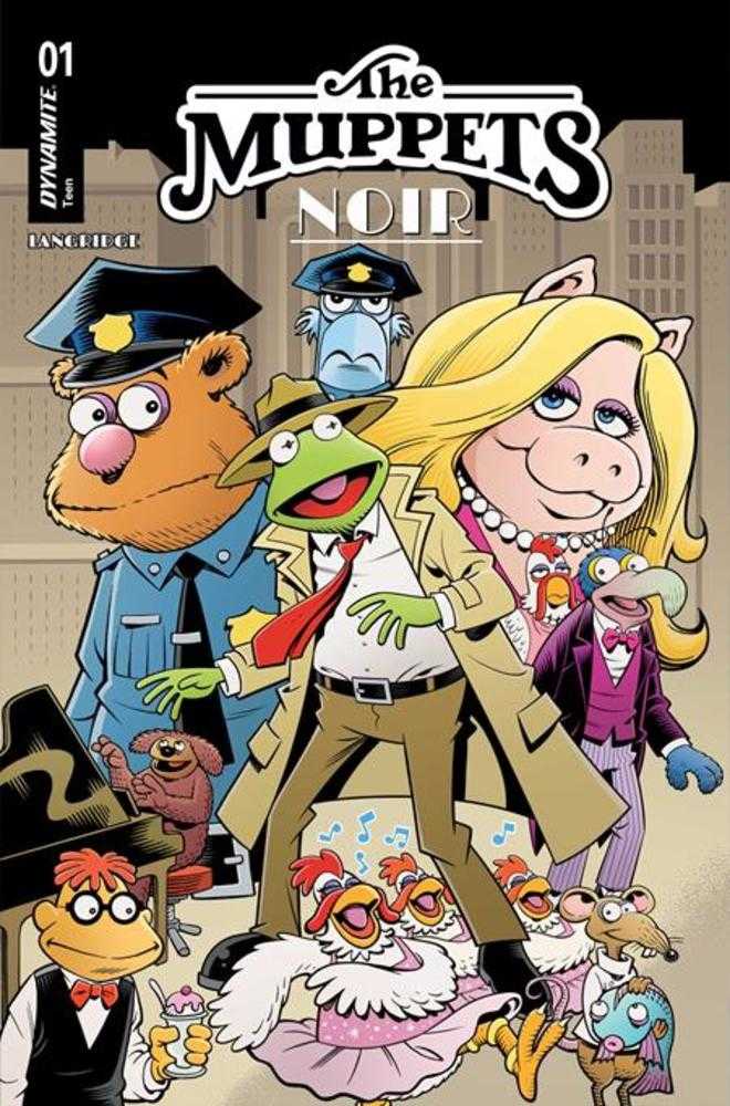 Muppets Noir 1 Cover A Roger Langridge - gabescaveccc