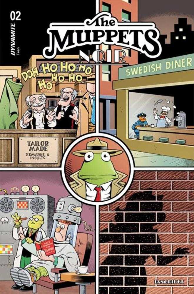 Muppets Noir 2 Cover A Roger Langridge - gabescaveccc