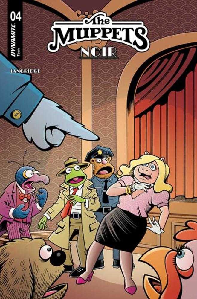 Muppets Noir 4 Cover A Roger Langridge - gabescaveccc