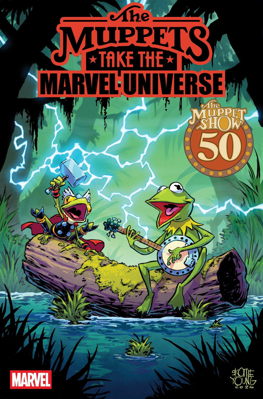Muppets Take The Marvel Universe 1 Skottie Young Variant - gabescaveccc