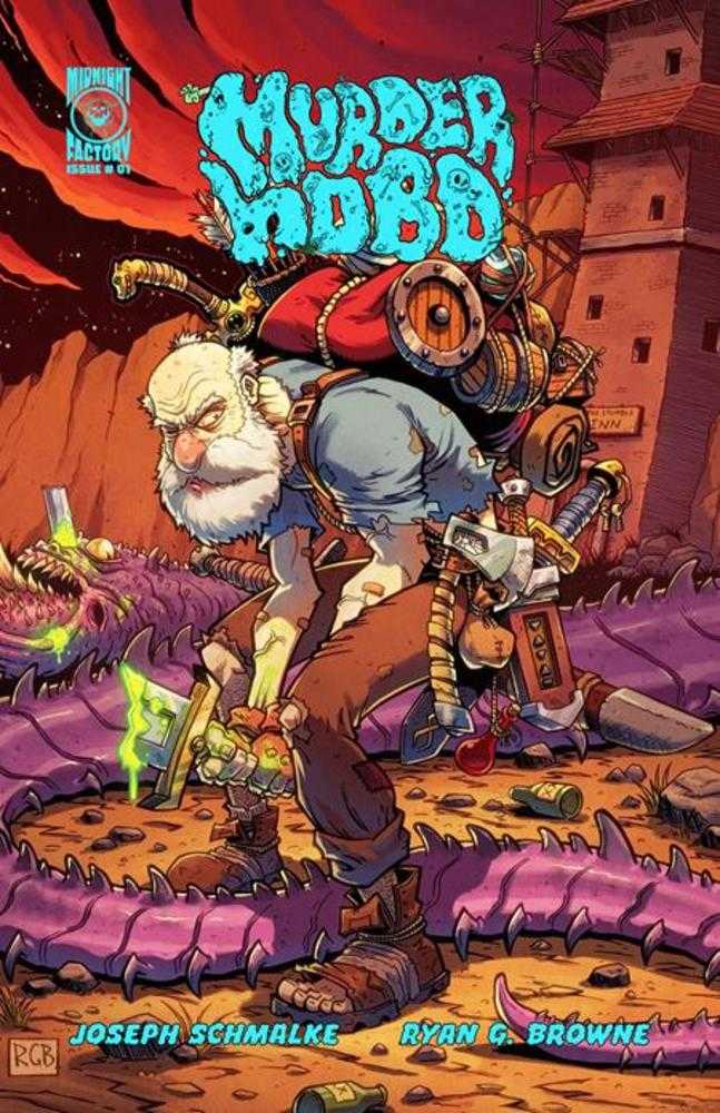 Murder Hobo 1 Cover B Ryan G Browne Variant (Mature) - gabescaveccc