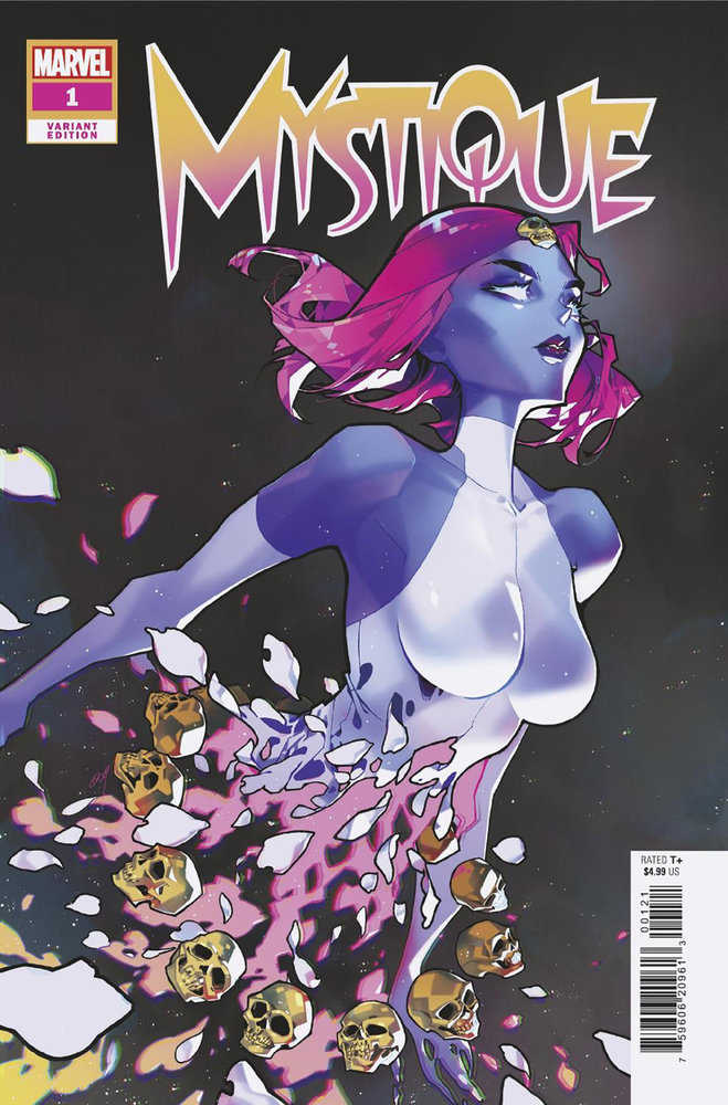 Mystique #1 Rose Besch Variant - gabescaveccc