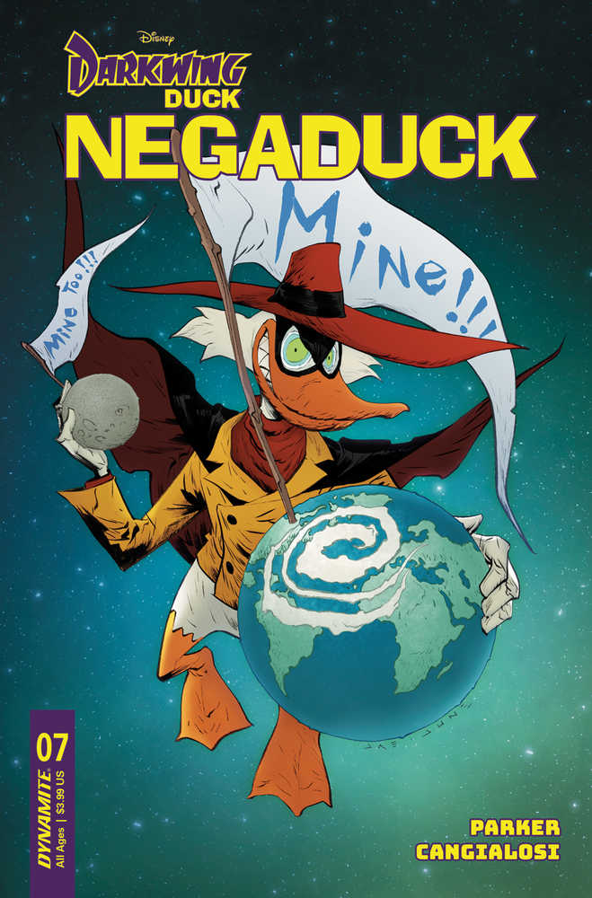 Negaduck #7 Cover A Lee - gabescaveccc