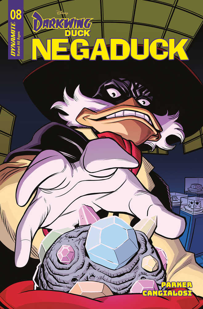 Negaduck #8 Cover B Moss - gabescaveccc