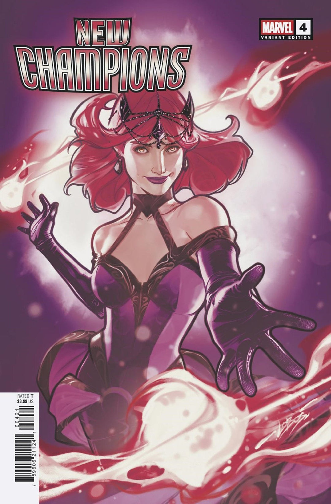 New Champions #4 Pablo Villalobos Variant - gabescaveccc