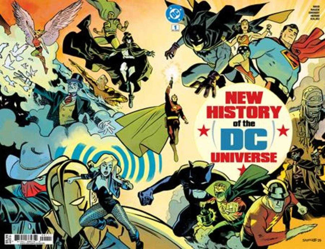 New History Of The DC Universe 1 (Of 4) Cover A Chris Samnee Wraparound - gabescaveccc
