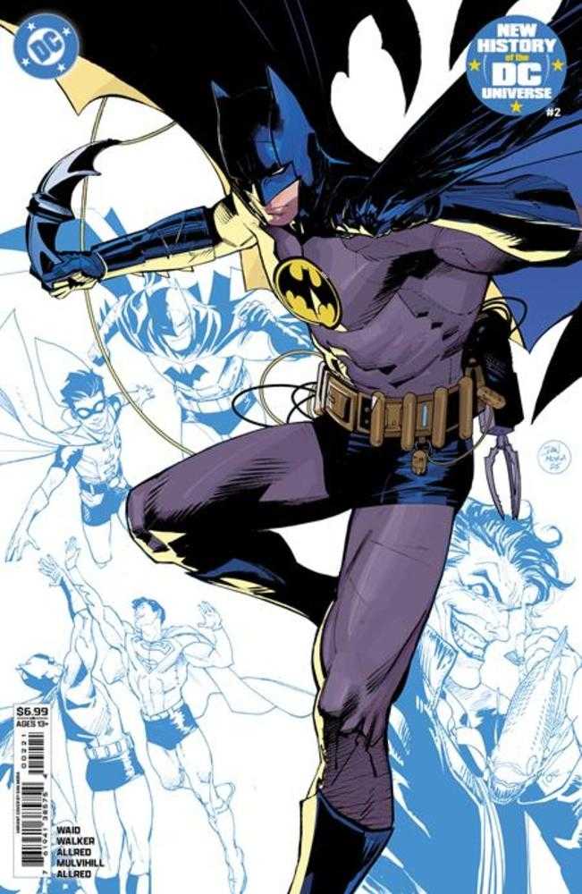 New History Of The DC Universe 2 (Of 4) Cover B Dan Mora Card Stock Variant - gabescaveccc