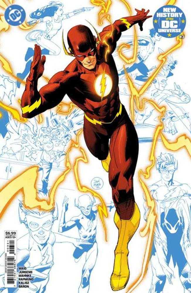 New History Of The DC Universe 3 (Of 4) Cover B Dan Mora Card Stock Variant - gabescaveccc