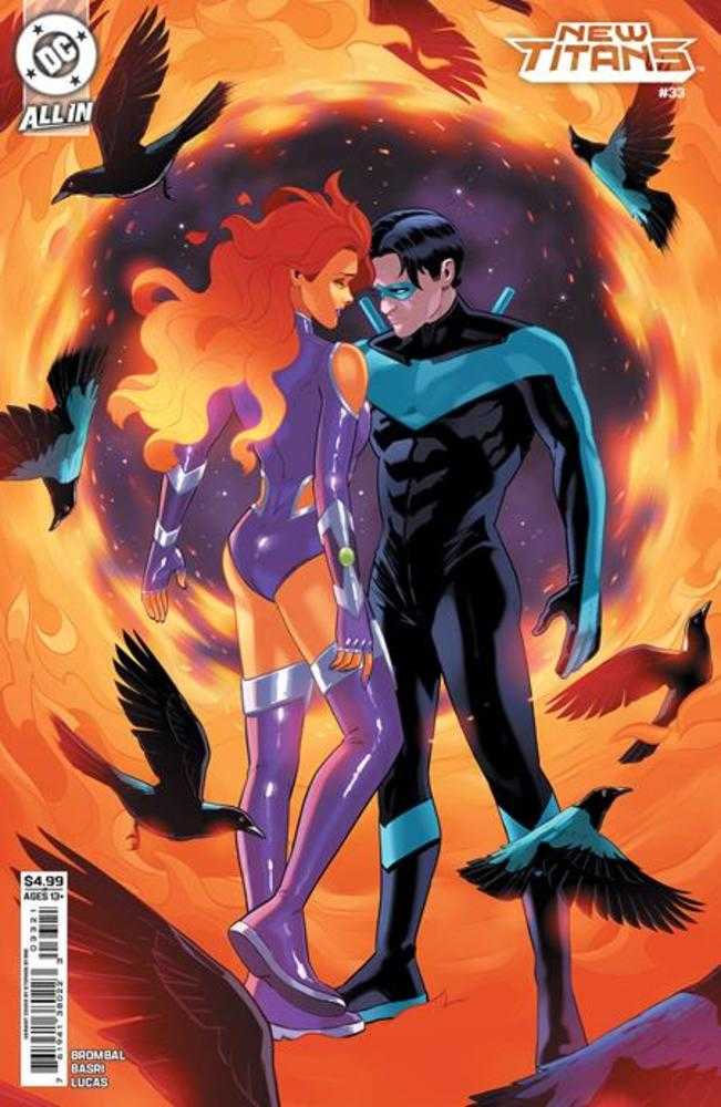 New Titans 33 Cover B Stephen Byrne Card Stock Variant - gabescaveccc
