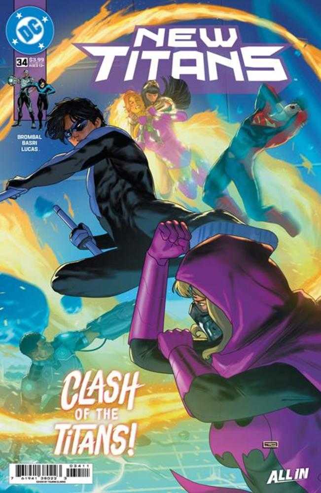 New Titans 34 Cover A Taurin Clarke - gabescaveccc