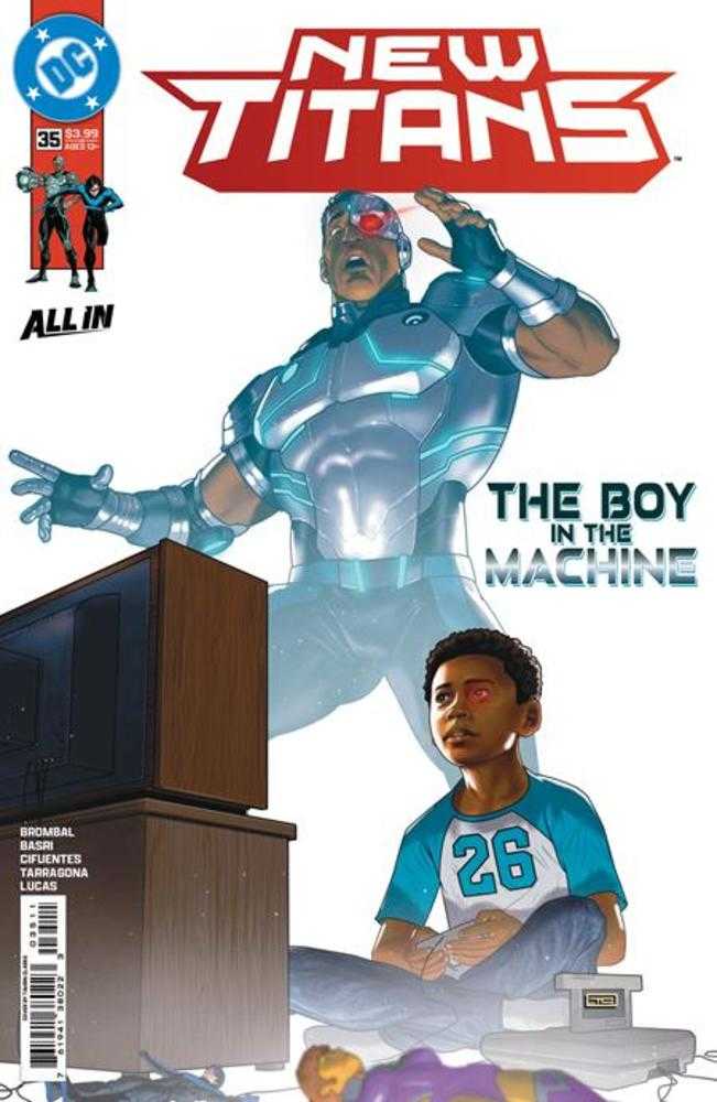 New Titans 35 Cover A Taurin Clarke - gabescaveccc