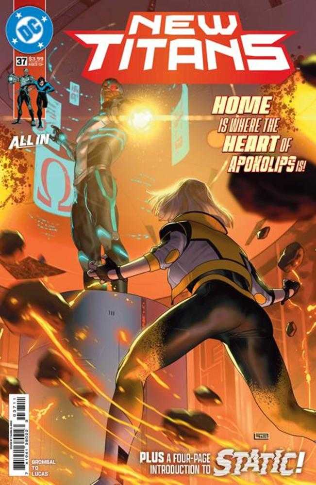 New Titans 37 Cover A Taurin Clarke - gabescaveccc