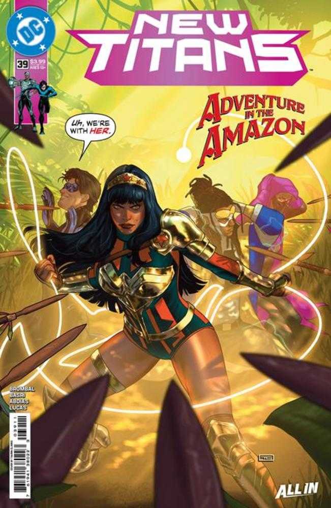 New Titans 39 Cover A Taurin Clarke - gabescaveccc