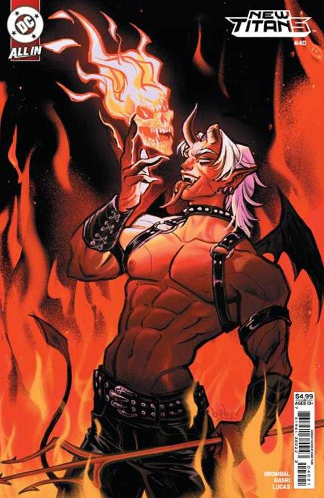 New Titans #40 Cover B Babs Tarr Card Stock Variant - gabescaveccc