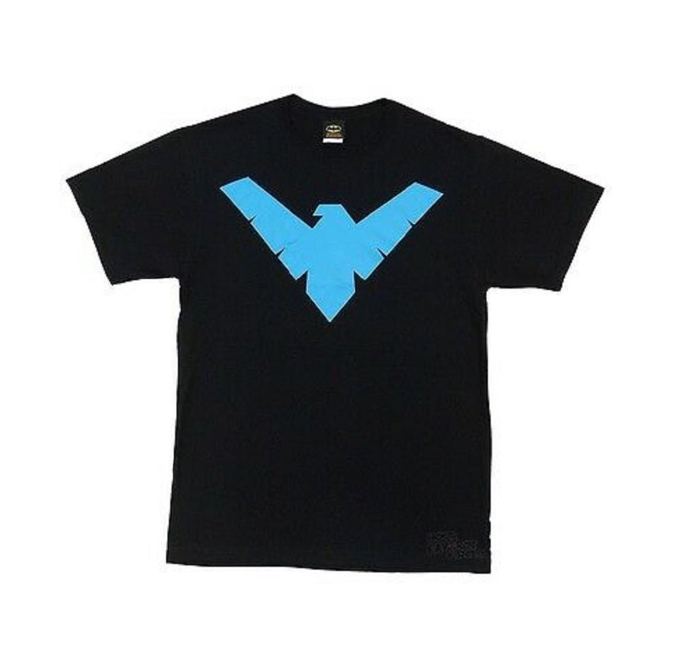 Nightwing Symbol Batman DC Comics Adult T-Shirt - gabescaveccc