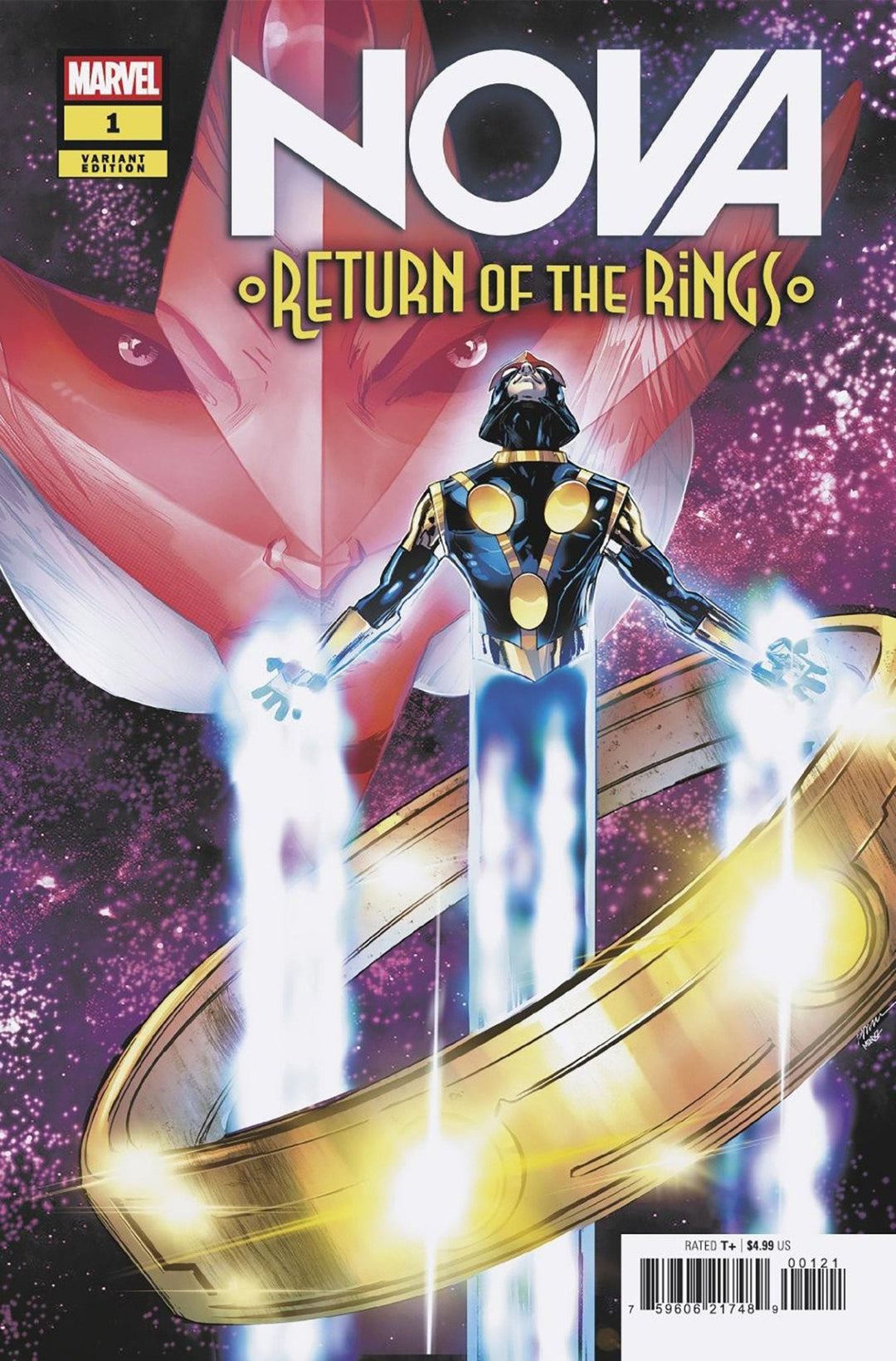 Nova: Return Of The Rings #1 Phil Jimenez Variant - gabescaveccc