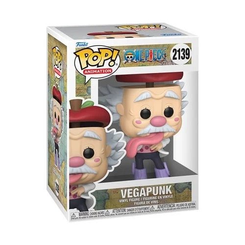 One Piece Egghead Island Vegapunk Funko Pop! Vinyl Figure 2139 - gabescaveccc