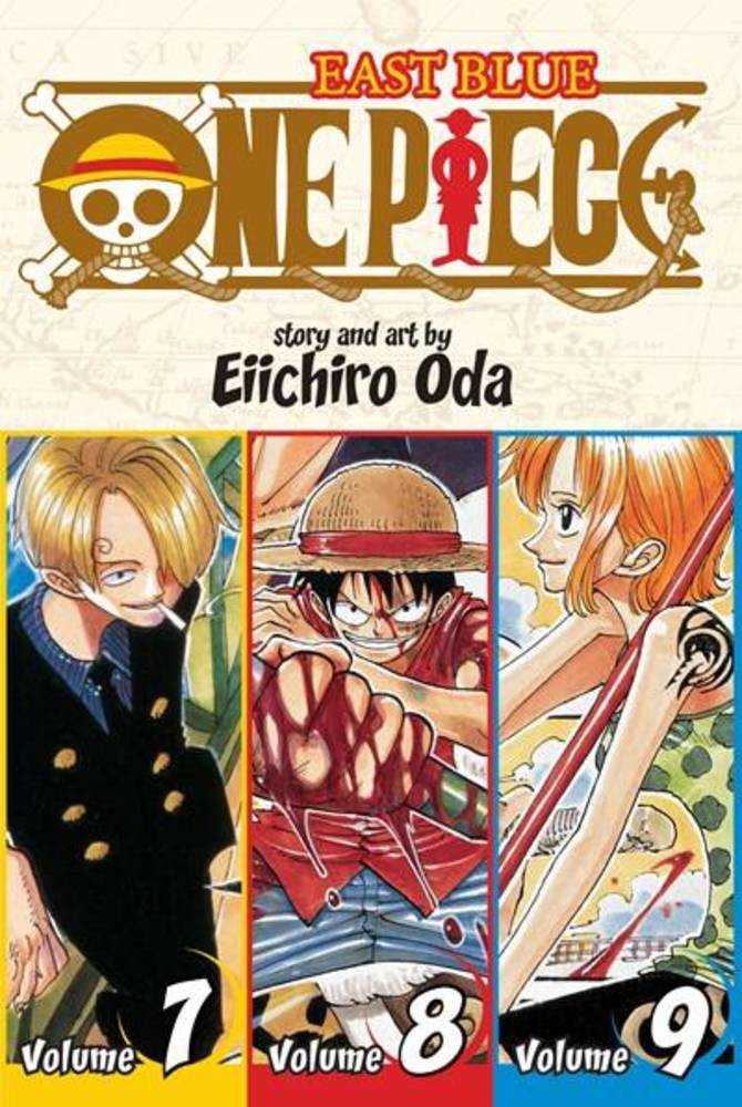 One Piece Omnibus TPB Volume 7 8 & 9 East Blue - gabescaveccc