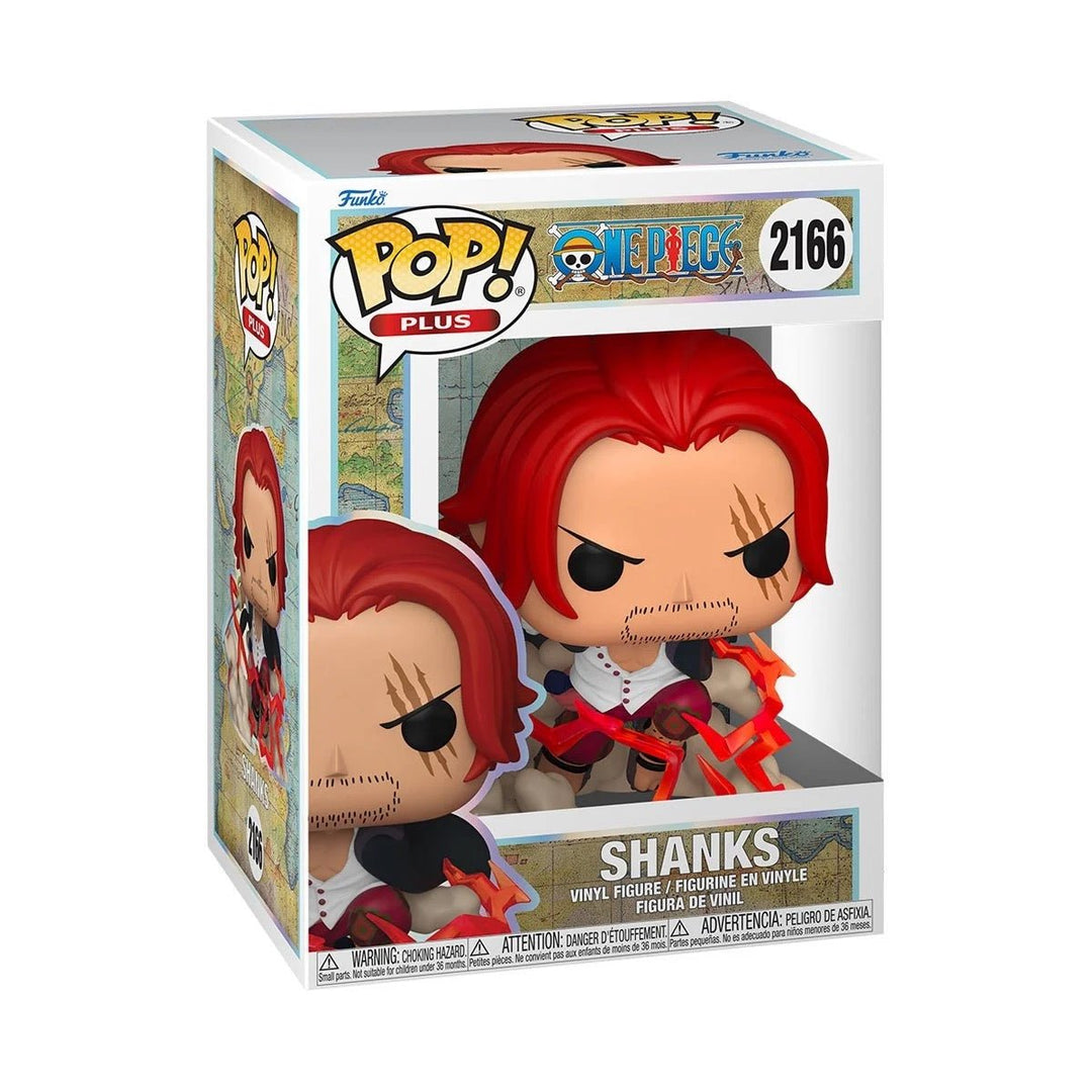 One Piece Shanks Funko Pop! Vinyl Figure Plus 2166 - gabescaveccc