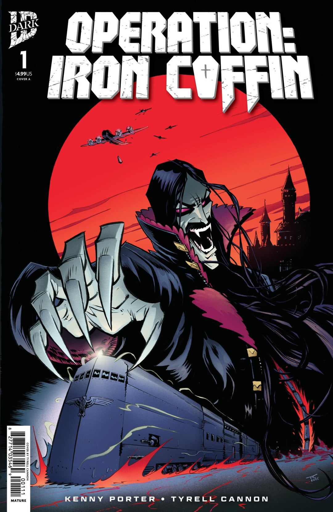 Operation: Iron Coffin 1 Cover A (Cannon) - gabescaveccc