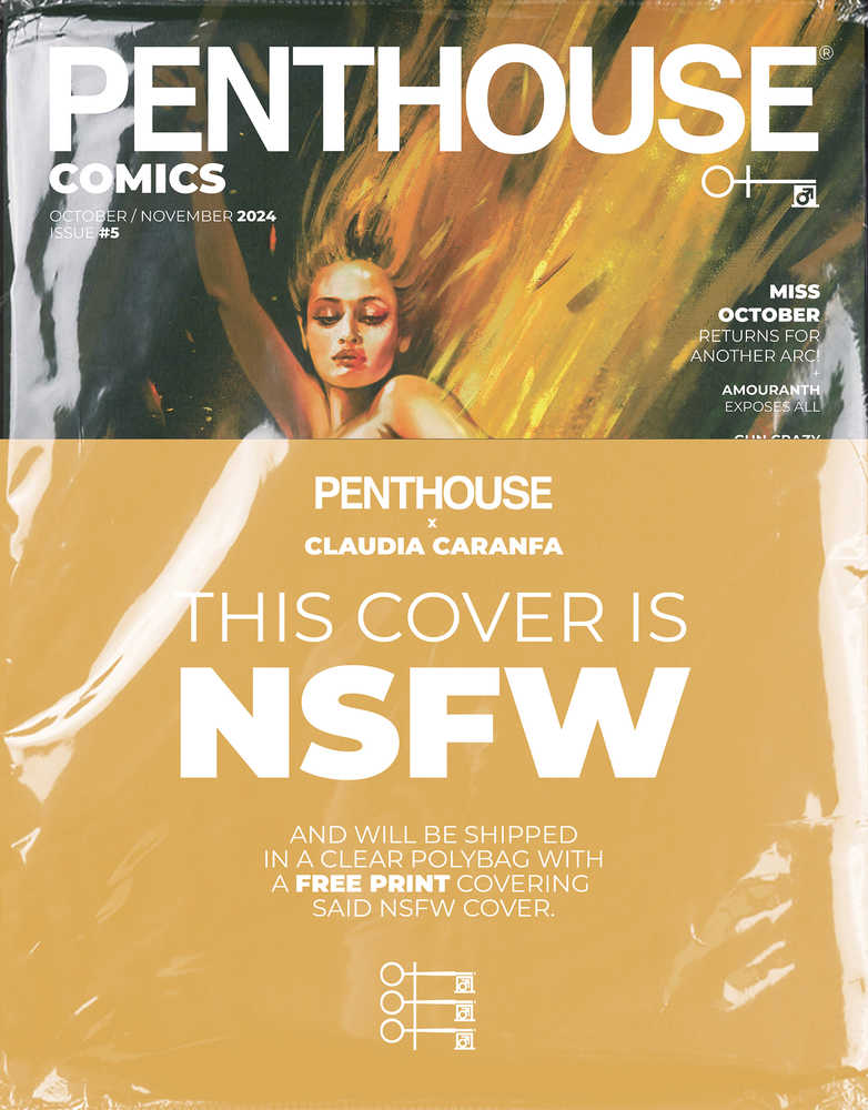 Penthouse Comics #5 Cover D Polybagged Caranfa (Mature) - gabescaveccc
