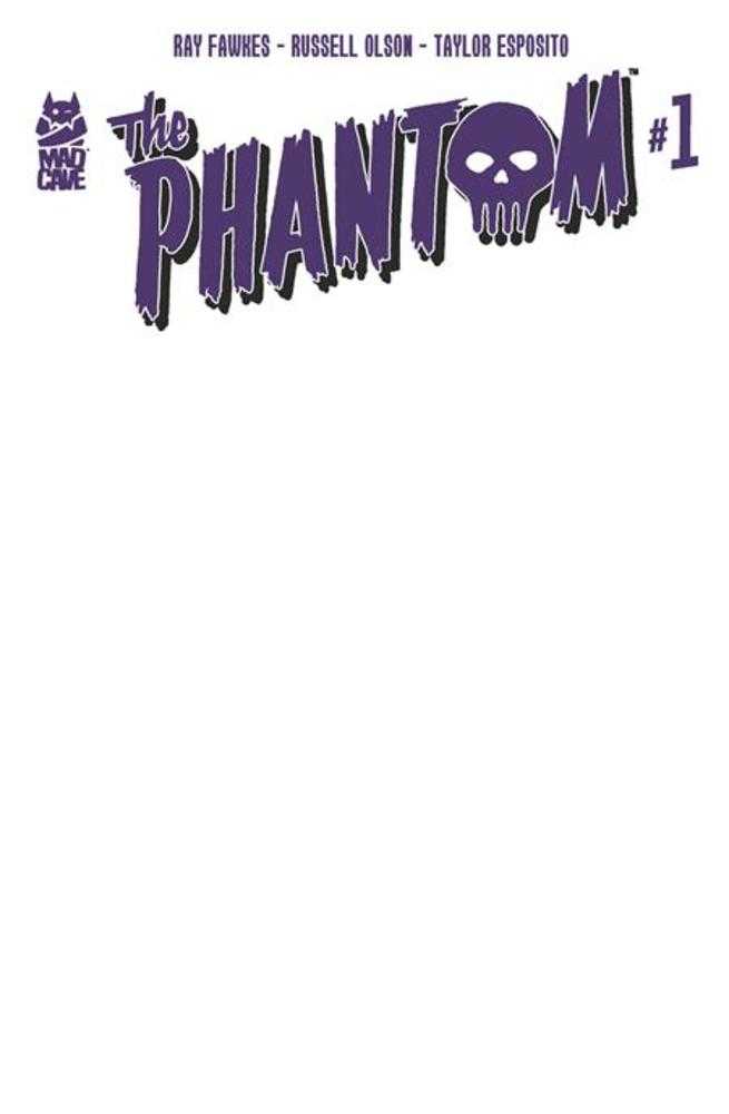 Phantom 1 Cover F Blank Variant - gabescaveccc