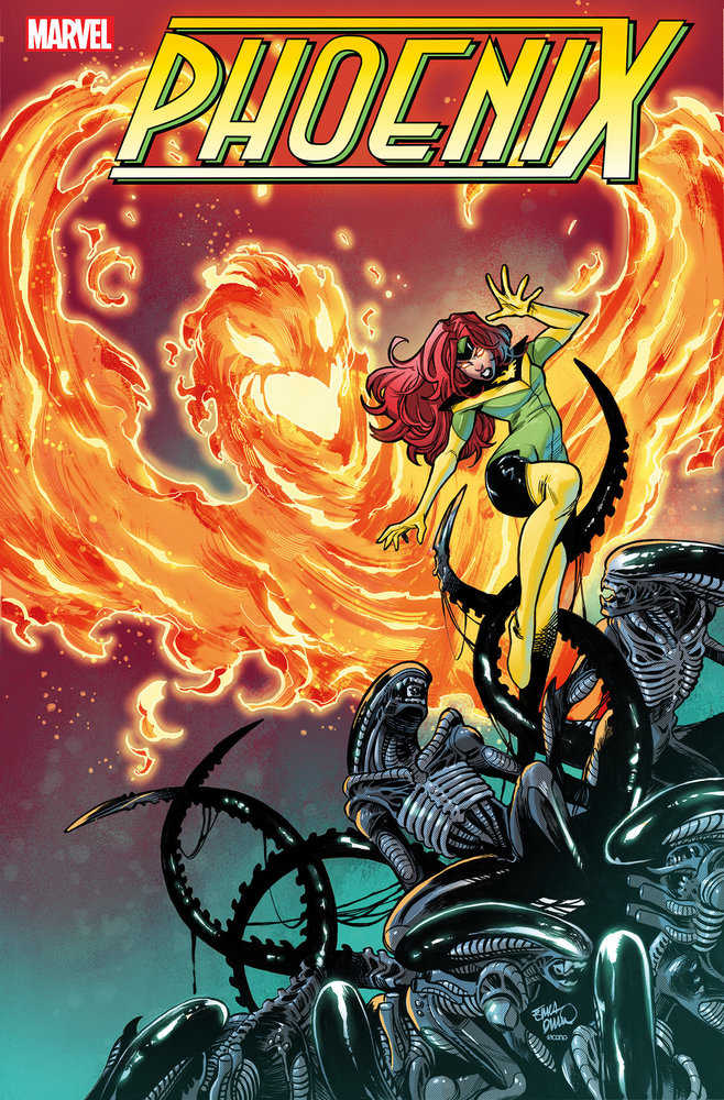 Phoenix #1 Erica D'Urso Marvel vs. Alien Variant - gabescaveccc