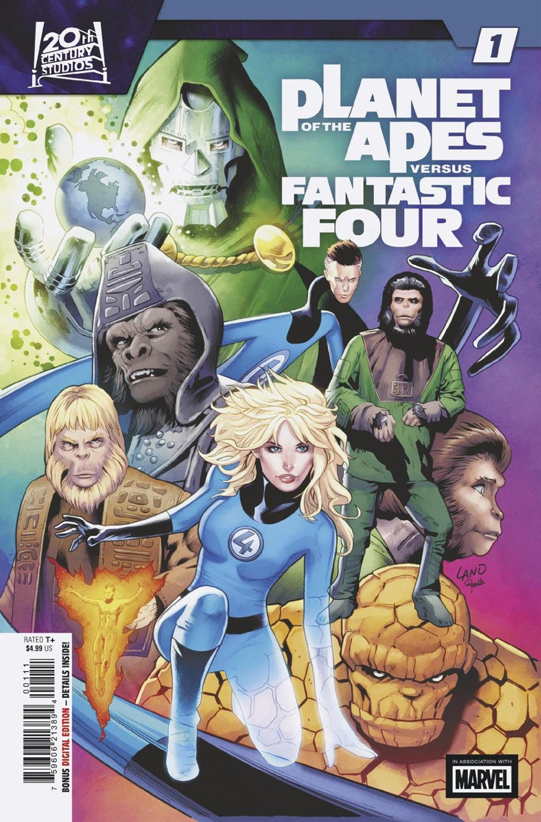 Planet Of The Apes vs. Fantastic Four 1 - gabescaveccc