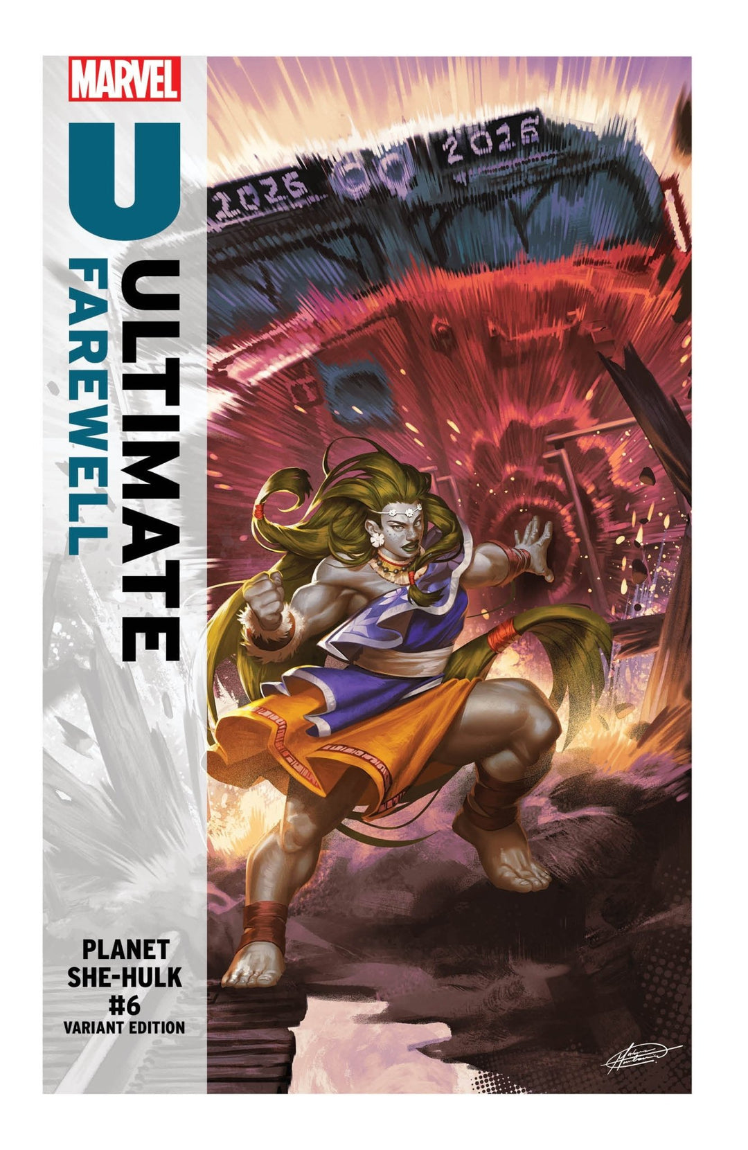 Planet She Hulk 6 Mateus Manhanini Ultimate Farewell Variant - gabescaveccc