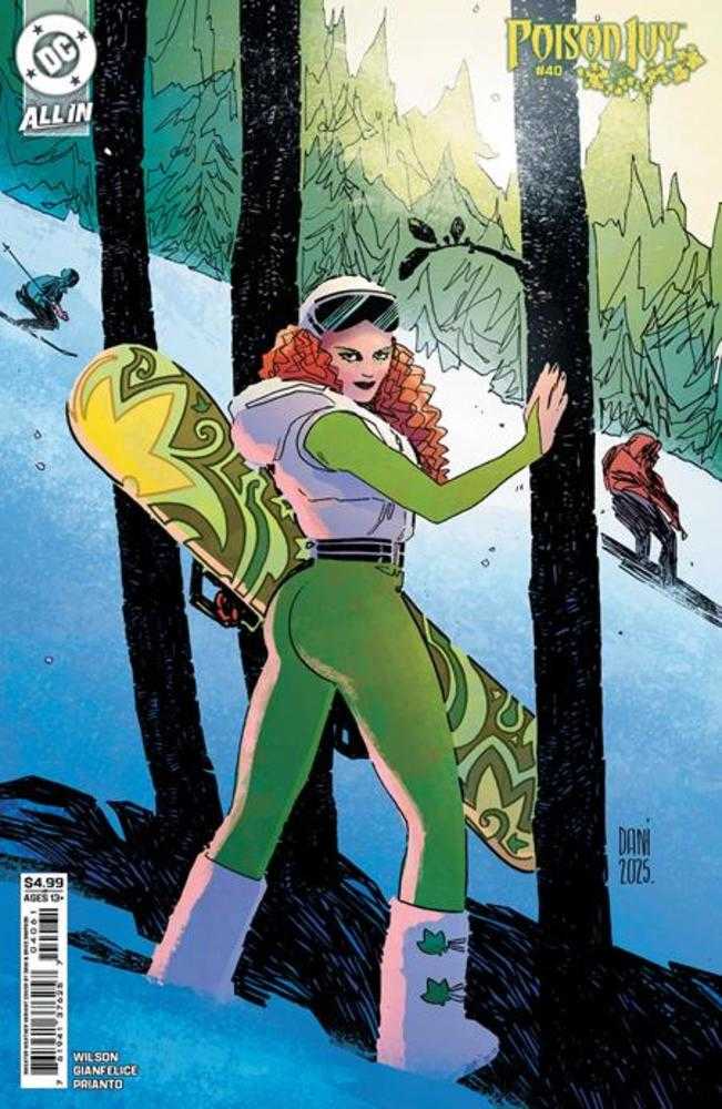 Poison Ivy 40 Cover F Dani Sweater Weather Card Stock Variant - gabescaveccc