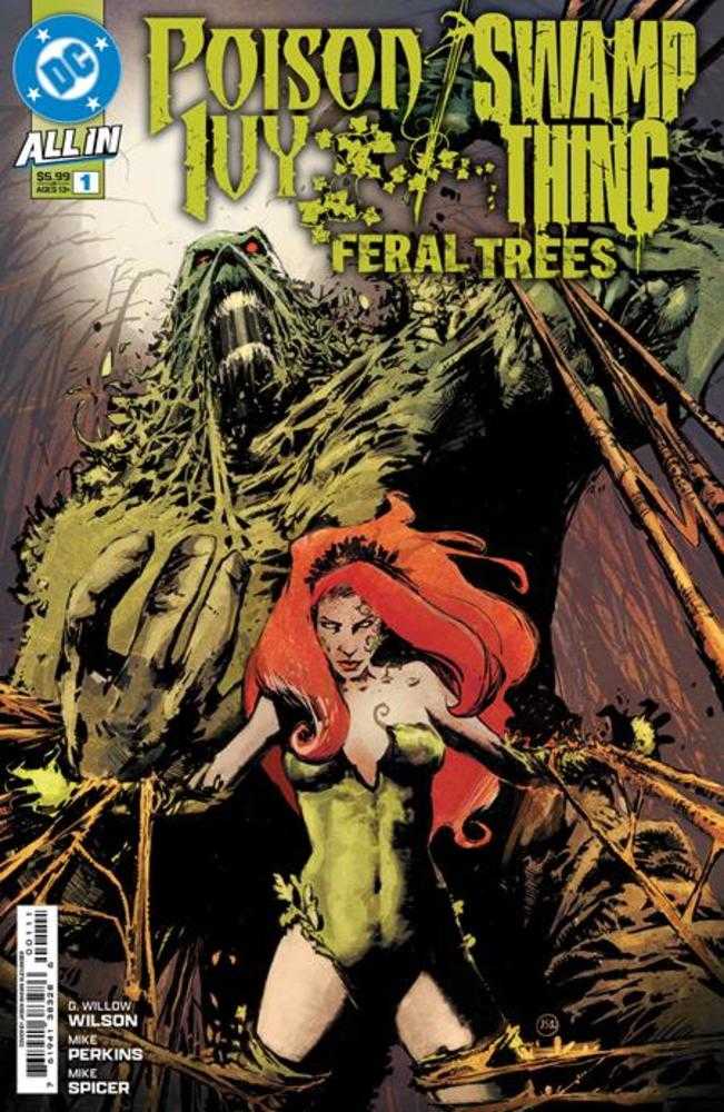 Poison Ivy Swamp Thing Feral Trees #1 (One Shot) Cover A Jason Shawn Alexander - gabescaveccc