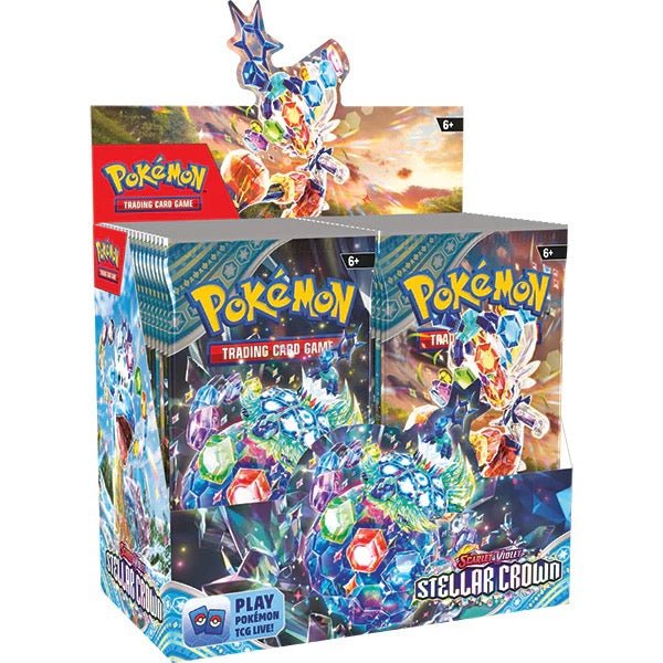 Pokemon TCG: Stellar Crown Booster Box - gabescaveccc