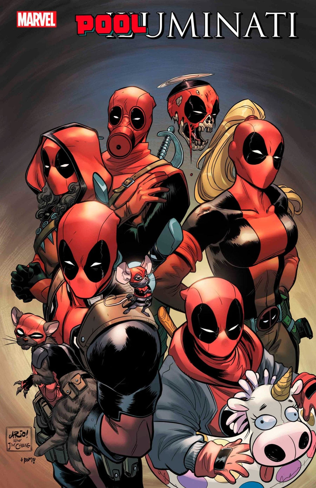 Pooluminati #1 Ario Anindito Homage Variant - gabescaveccc