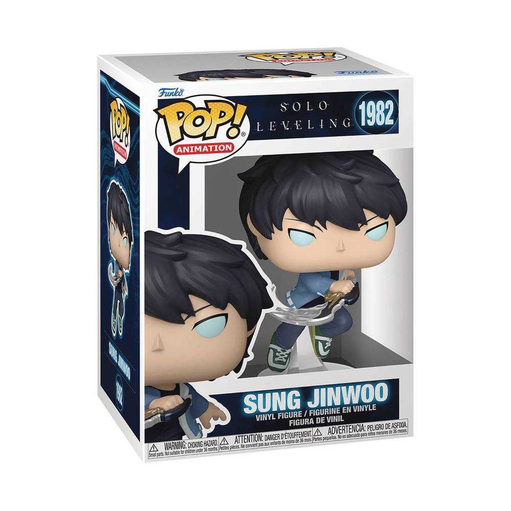 Pop Animation Slvl Sung Jinwoo W Ch Figure - gabescaveccc