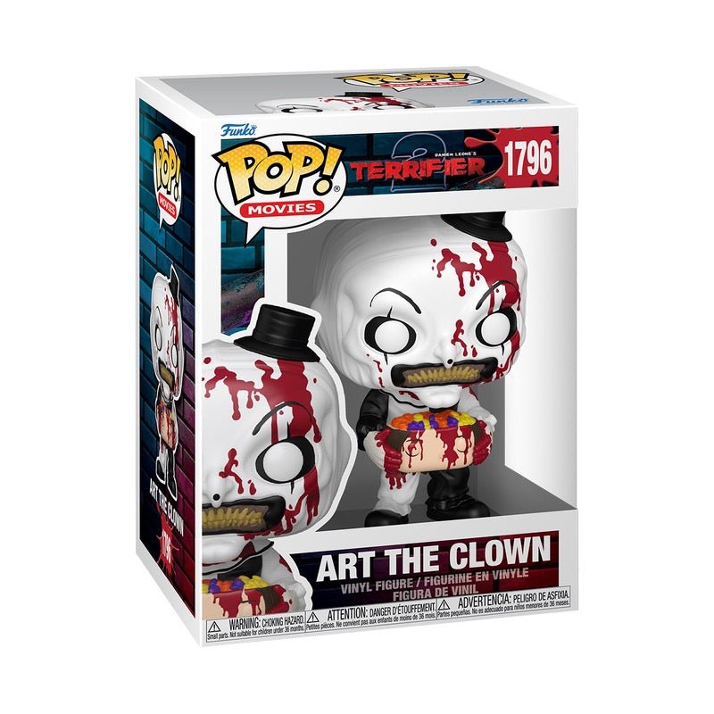 Pop! Art the Clown with Candy Filled Head - gabescaveccc