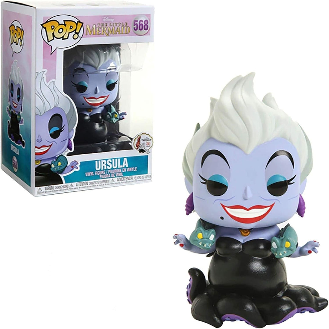 Pop Disney Little Mermaid Ursula With Eels Vinyl Figure - gabescaveccc