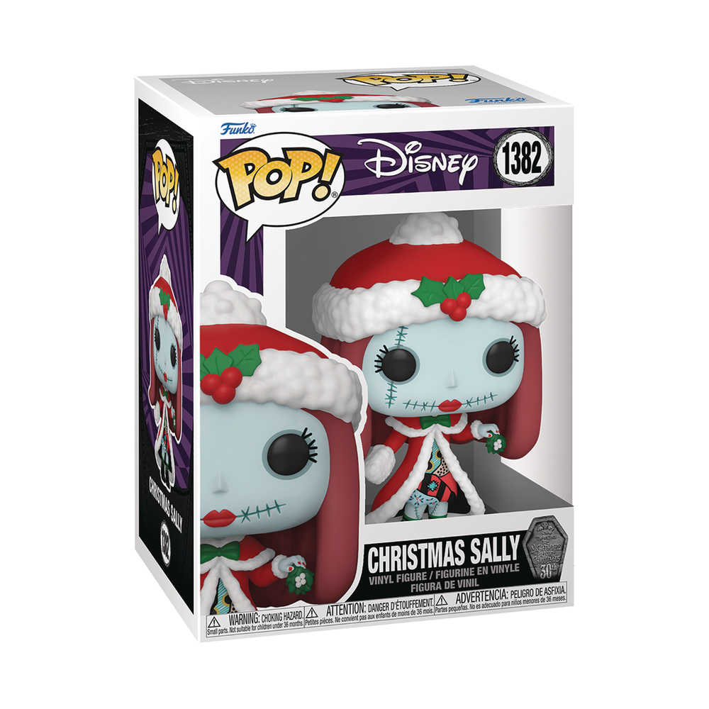 Pop Disney Nbx 30th Christmas Sally Vinyl Figure - gabescaveccc