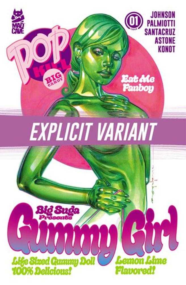 Pop Kill Big Candy #1 (Of 4) Cover G Brian Stelfreeze Black Bag Cardstock Variant (Mature) - gabescaveccc