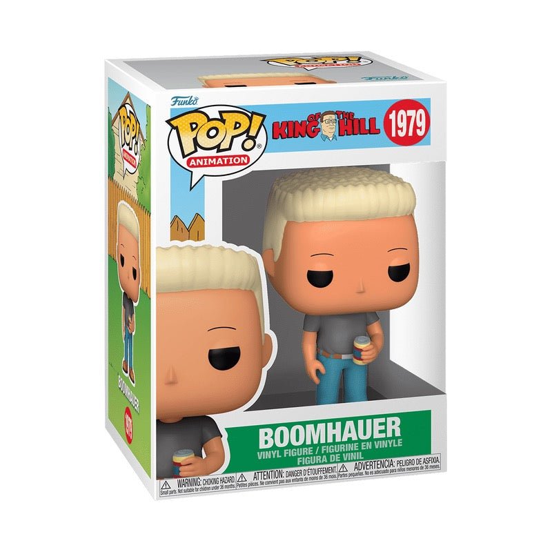 Pop TV King Of The Hill Boomhauer Figure - gabescaveccc