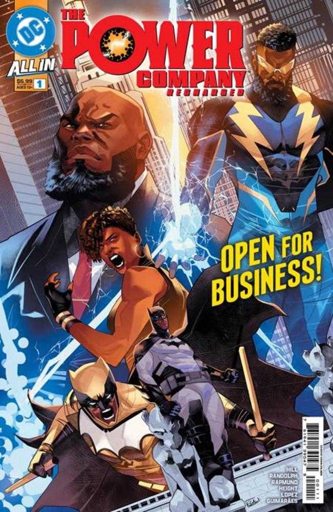 Power Company Recharged #1 (One Shot) Cover A Edwin Galmon - gabescaveccc