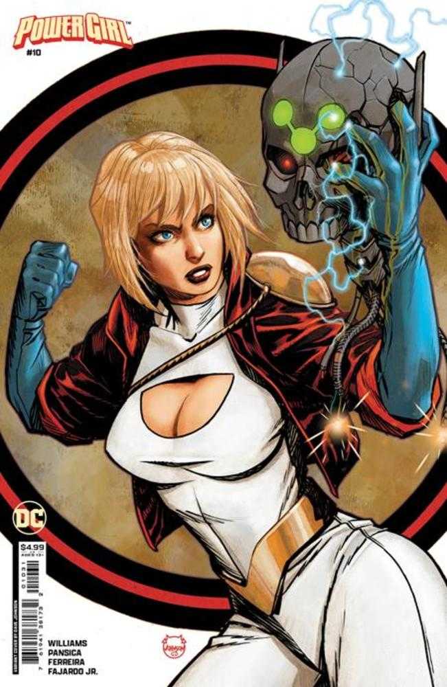 Power Girl #10 Cover C Dave Johnson Card Stock Variant (House Of Brainiac) - gabescaveccc