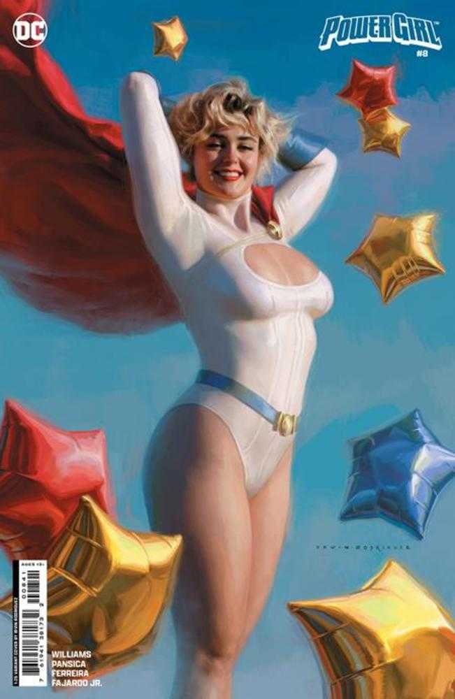 Power Girl #8 Cover D 1 in 25 Irvin Rodriguez Card Stock Variant (House Of Brainiac) - gabescaveccc