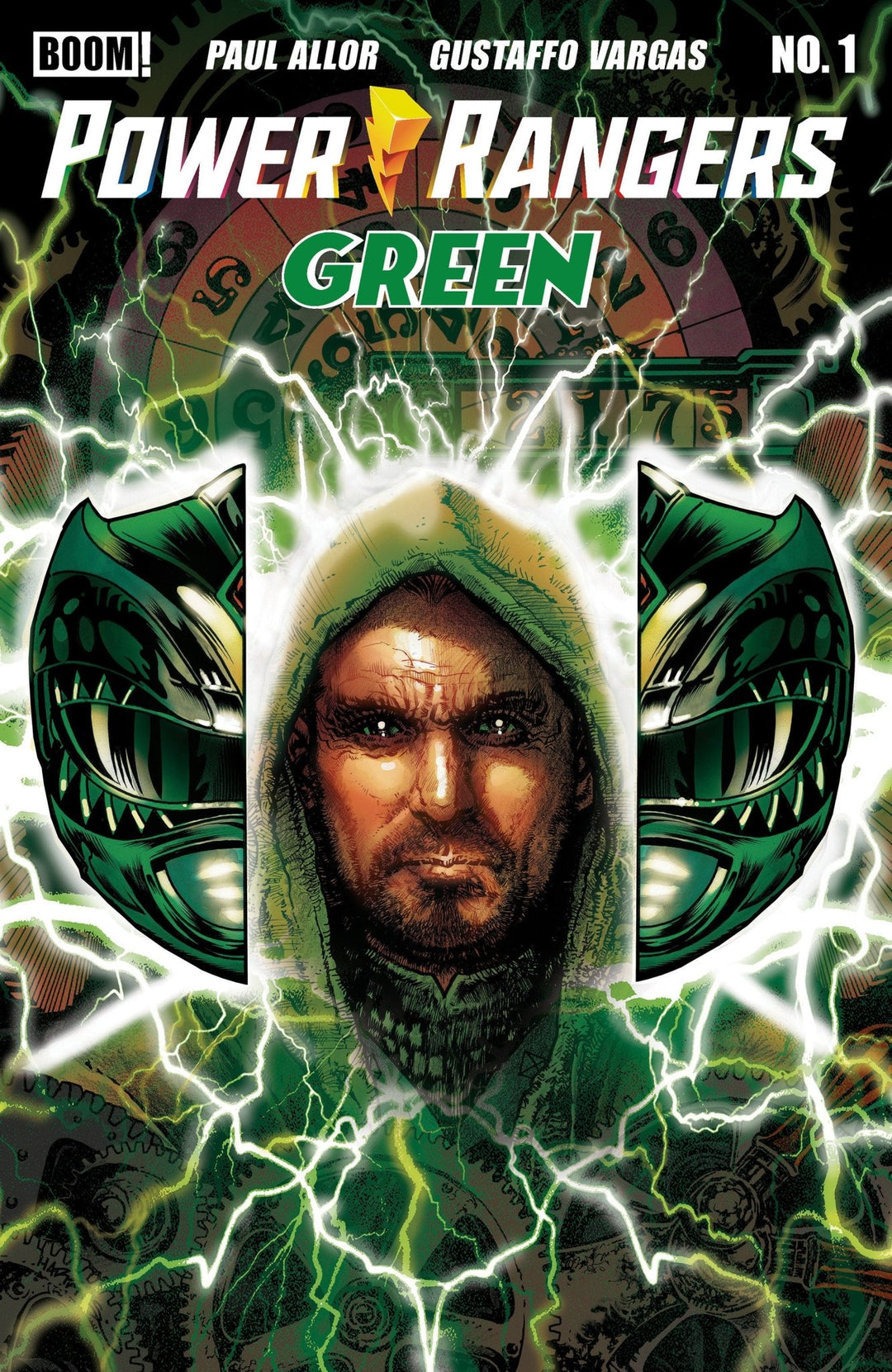 Power Rangers Green 1 A Main (Dressed, Harris) - gabescaveccc
